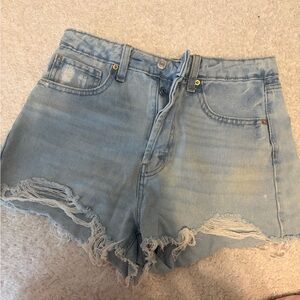 Wild Fable Light Wash Distressed Jean Shorts